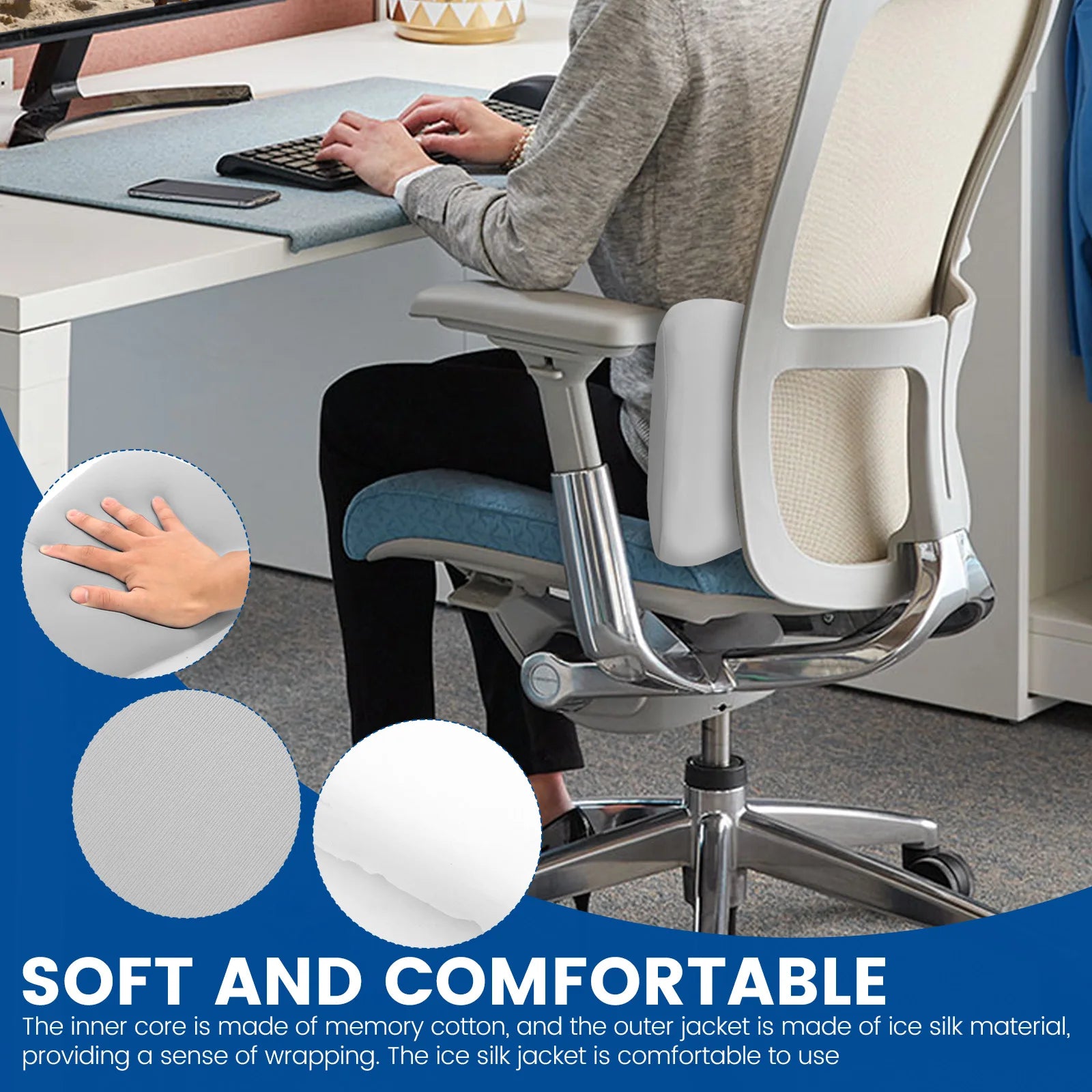 Ergonominen Alaselän Tukityyny