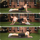 Textured Foam Rollers for Muscle Massage Medium-Density Back Foam Roller for Back Pain Relief & Muscle Recovery in Legs & Arms