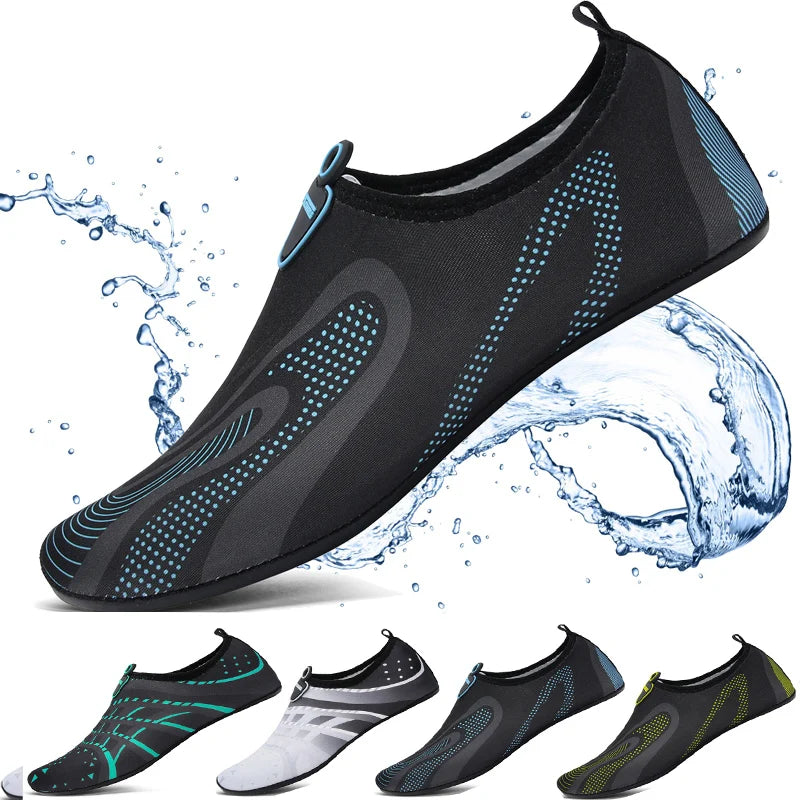 Water Sports Shoes Barefoot Quick-Dry Aqua Yoga Socks Slip-On for Men Women