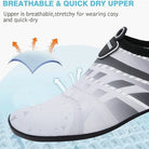 Water Sports Shoes Barefoot Quick-Dry Aqua Yoga Socks Slip-On for Men Women